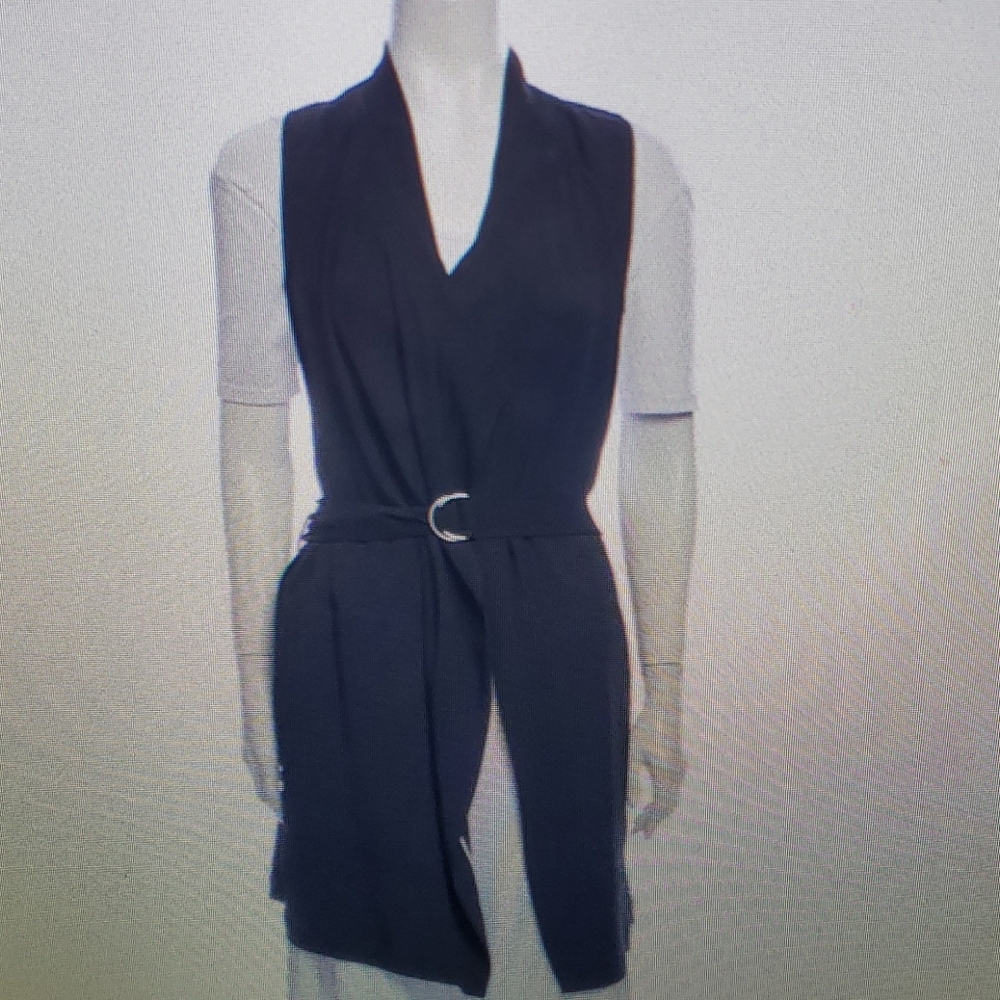 Helmut lang NWT belted asymmetrical vest